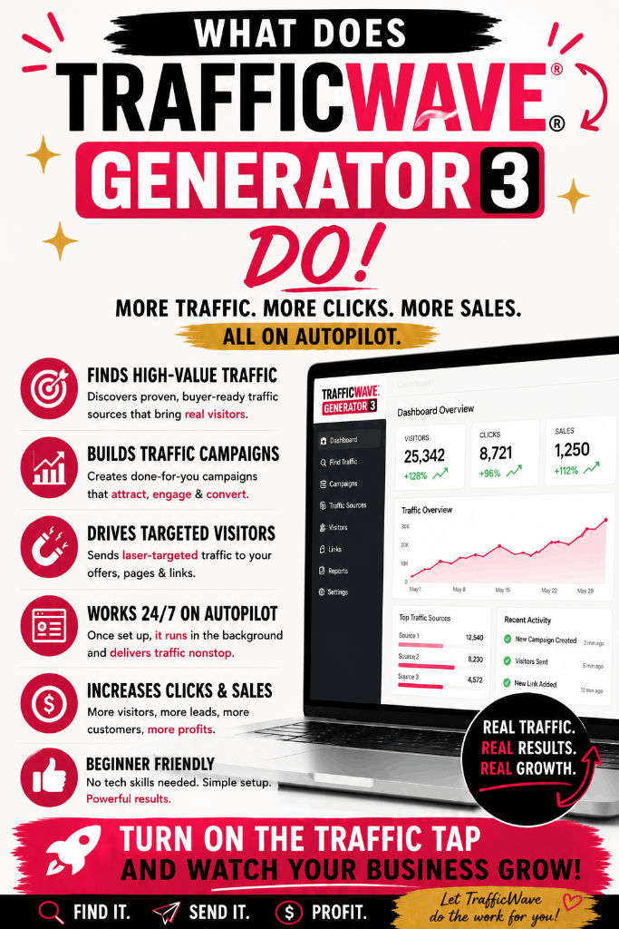 TrafficWave Generator 3.0 system